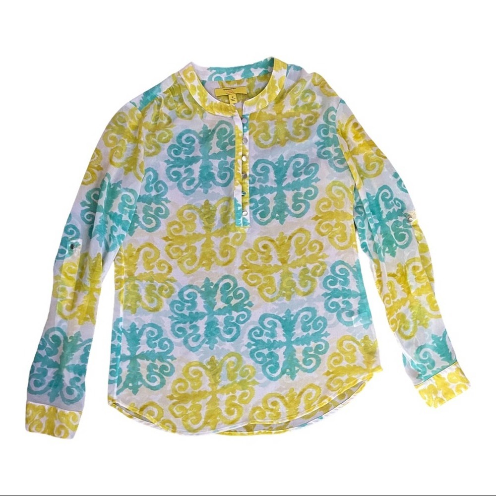 Banana Republic Milly Collection Blouse Size 2